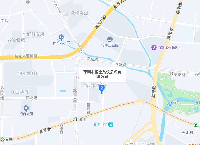 深圳市诺金系统集成有限公司位置地图